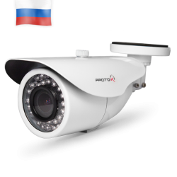 <p style="text-align: justify;">
Всепогодная AHD видеокамера с разрешением 1,0 Мр (1280×720 px) на базе высокочувствительной матрицы 1/4" OmniVision 9712 CMOS и DSP NVP2431H. Оснащена блоком ИК подсветки из 36 встроенных ИК диодов для ведения полноценной съемки в ночное время суток. Модель выполнена в металлическом корпусе с защитой от влаги и пыли IP66, выдерживающем минимальную температуру окружающей среды -35°C.
</p>
<p style="text-align: justify;">
Видеокамера имеет удобное OSD меню на русском языке, управление которым может осуществляться через джойстик на проводе камеры. <br>
</p>
<p style="text-align: justify;">
Данная модель AHD видеокамеры <a href="http://proto-x.net/tech/element/proto-x-sdelano-v-rossii/">производится в России</a> на омском производственном предприятии.
</p> Proto AHD-3W-ON10V212IR