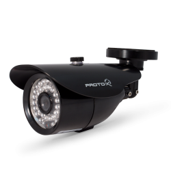 Всепогодная ИК видеокамера с DSP чипом <b>NEXTCHIP 2080</b>. За качество изображения и другие функции отвечает современная матрица <b>1/3" PANASONIC 960H NEPIS 9 Super HAD CCD II</b>, а также высококачественный объектив 3.6 мм. Изображение на выходе имеет высокое разрешение и четкость. Для лучшего процесса съемки в ночное время, устройство оборудовано инфракрасной подсветкой, которая состоит из 36 диодов. Настройка и управление может осуществляться через удобное <b>OSD меню</b> на русском языке, а также с помощью проводного пульта управления <b>UTC Controller</b>. Proto-W02F36IR