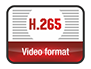 Стандарт H.265 предполагает примерно двукратное уменьшение размера файла при одинаковом визуальном качестве, по сравнению с H.264. Стандарт предполагает поддержку высоких разрешений вплоть до 8K UHD (8192×4320). H.265