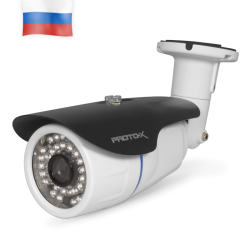 Всепогодная IP видеокамера на основе матрицы 1/2.9" SONY IMX322 CMOS и DSP HiSilicon 3516c. Оснащена фиксированным объективом с фокусным расстоянием 2,8 мм / 3,6 мм / 6 мм / 8 мм на выбор. Модель имеет встроенный блок ИК подсветки для полноценной видеосъемки при любых условиях освещенности.<br>
<br>
Видеокамера поддерживает отраслевой стандарт ONVIF и возможность подключения микрофона для записи аудио.<br>
<br>
Модель представлена в уличном корпусе со степенью защиты от влаги и пыли IP66 и рабочим температурным диапазоном от -35°C до +50°C. Дополнительная установка нагревателя (опция) расширяет диапазон рабочих температур от -60°C до +50°C.<br>
<br>
Встроенный модуль РоЕ (опция) дает возможность передачи питания по свободным жилам сетевого кабеля.<br>
<br>
Данная IP видеокамера <a href="http://proto-x.net/tech/element/proto-x-sdelano-v-rossii/">производится в России</a> на омском производственном предприятии. <br> Proto IP-Z2W-SH20F36IR